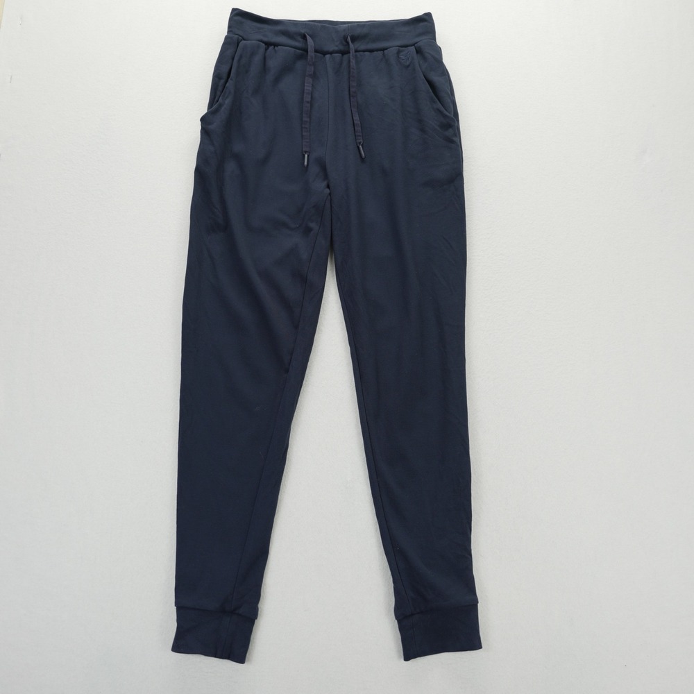 Cozy Earth Bamboo Jogger Pants Womens XS Navy Blue Ultra Soft Lounge Sweatpants